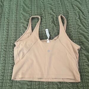 lululemon athletica Women's Beige Sports Bra
